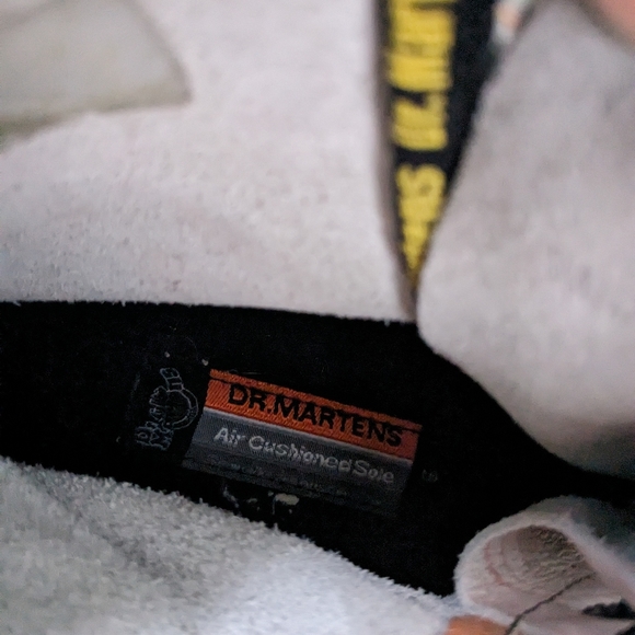 Iridescent stripe leather vintage Doc Dr Martens made in england- size UK 5 - Picture 9 of 9